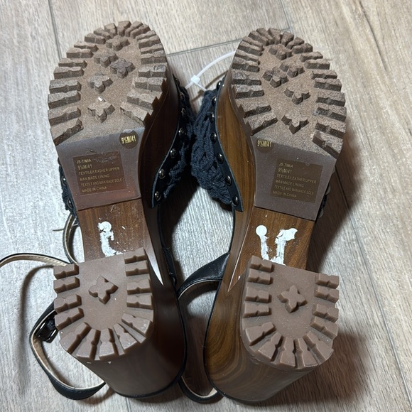 NEW! Jessica Simpson Black Timia Platfrom Clog - Size 9.5 - Picture 12 of 13